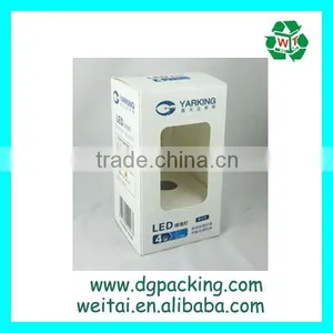 Universal LED Bulb Plastic Packaging Box With Printed Cardboard thumbnail-1