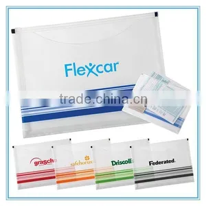 A4 Size Plastic File Bag Document Bag for Promotion thumbnail-2