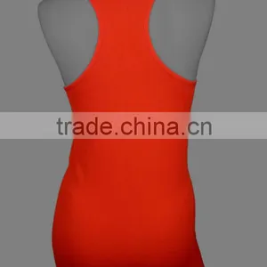 Ladies Athletic Compression Yoga Tank Top thumbnail-2