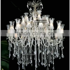Royal Crystal Chandelier Lighting Elegant Glass Chandelier Lamp Crystal Drop of Chandelier MD33718 L28 thumbnail-1