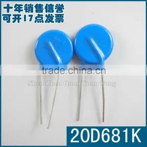 Resistors 20D681K NEW thumbnail-1