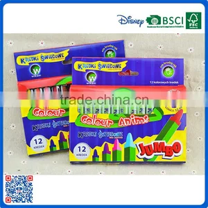Custom Artist Professional Drawing Wax Multi Color Crayon Colors for School Kids thumbnail-1