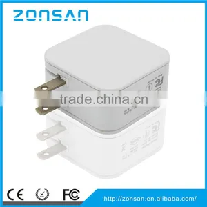 Handy 2-PORT USB Charger Wall Charger With Smart Charging thumbnail-5