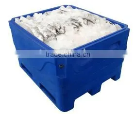 600L Frozen Fish Carrying Tank ,plastic Fish Chilling Box, Fish Insulation Container thumbnail-1