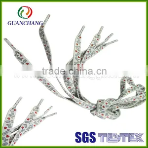 2016 Polyester Printed Cheap Custom Wholesale Shoelaces thumbnail-2