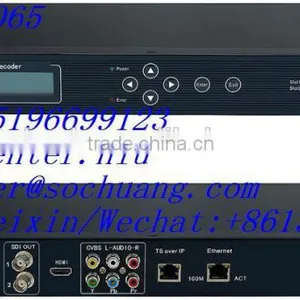 Dvb-t2 to ts ip Udp Decoder (DVB-T/T2+ASI+IP In,2*CI,AV+HDMI+SDI(1080i/720p/576i)+YPbPr+IP+ASI Out) thumbnail-1