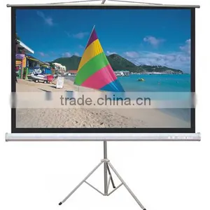 Mobile Portable Stand Tripod Projection Screen thumbnail-1