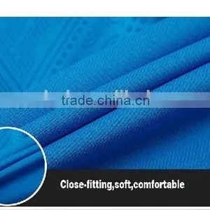 Men Tennis Jerseys in Stock White Blue Colors Tennis Uniforms thumbnail-6