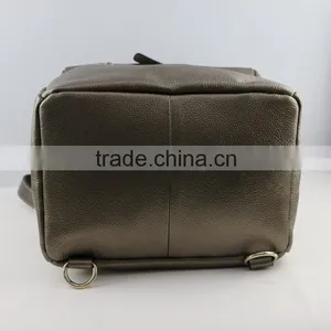 Trendy Fashion Designer New Style Ladies Multifunction Genuine Leather Backpack thumbnail-6