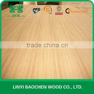 2.5mm-18mm Teak Fancy Mdf /teak Veneer MDF Q/C , C/C thumbnail-6