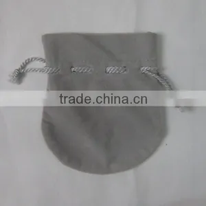 Hot Sale High Quality Silver Fabric Mesh Bag Pouch thumbnail-5