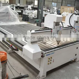 1300x2500mm Large Size Multi-head CNC Engraver 4 Spindle Engraving Cutting Machine for Sale thumbnail-2