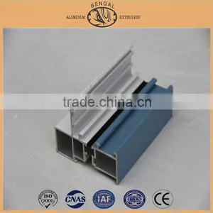 Two Tracks Aluminum Heat Insulation Sliding Window Profiles thumbnail-4