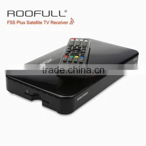 F5S Plus Satellite Receiver With Dual Core 600MHz Processor DVB-S2 LED Display Support WEB TV thumbnail-2