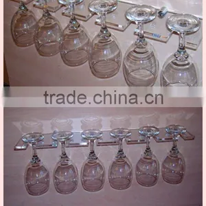 Wholesale Transparent Acrylic Wine Glass Holder thumbnail-2