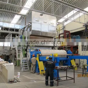 Three Cylinder Moulds Multi-Dryer Cardboard Paper-Making Machine thumbnail-3