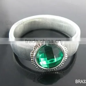 DIY Jewelry Metal Spring Bracelet With Plastic Beads thumbnail-1
