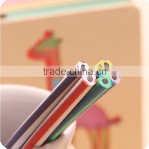 Colorful Magic Bendy Flexible Soft Pencil With Eraser For Kids Student School Office thumbnail-6