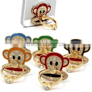 Foldable Cellphone Finger Ring Holder/Security Ring Stand Holder for Phone thumbnail-3