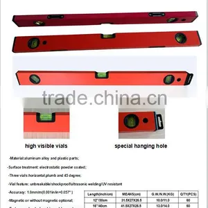 Promotional Item Aluminium Alloy Spirit Level Scale Ruler,Factory Direct Sales thumbnail-1