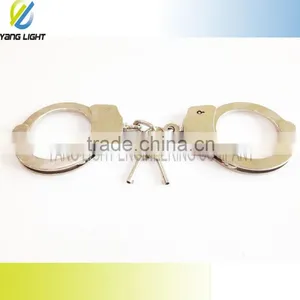 Taiwan Manufacturer Made Stainless Steel 304 Police Military Engarved LogoHandcuff thumbnail-2