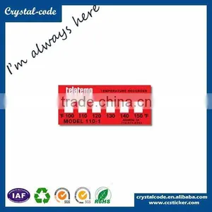 2016 Custom High Quality Temperature Indicator Label Quality Choice thumbnail-3