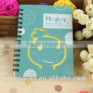 Spiral Notebook With Colored Paper for School Supplies thumbnail-1