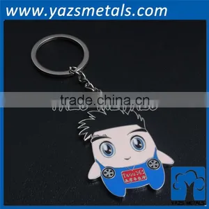 Custom Design Cheap Promotion Metal Keychain thumbnail-1