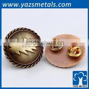 Shenzhen Manufacturer Customize Metal Cheap Button Badges thumbnail-3
