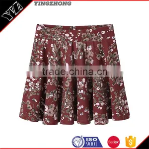 The New Print Dress Fashion Female Skirts in the Summer of Cultivate One's Morality Joker A-line Skirt Pleated Skirts Pants thumbnail-2