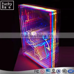 LED Colorful Acrylic Frame City Map Picture Frame thumbnail-1