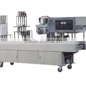 Hongzhan BG-60b Full-automatic Food Beverage Tray Filling and Sealing Trays Machine thumbnail-3