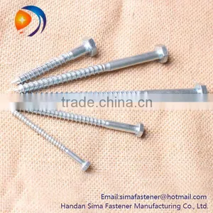 Hex Head Zinc Plated Lag Bolts M39 thumbnail-1
