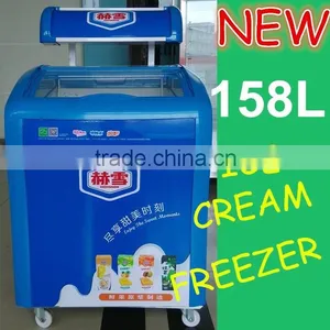 Mini Display Freezer Mini Ice Cream Freezer thumbnail-5