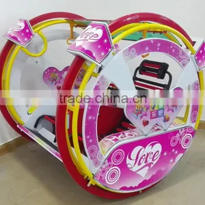Jamma Remote Control Children Happy Car Arcade Gamble Machine With Led Light Tow Player Kiddie Ride thumbnail-4