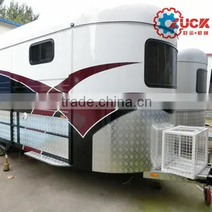 2 Horse Trailer Deluxe Version With Bunk Beds thumbnail-4