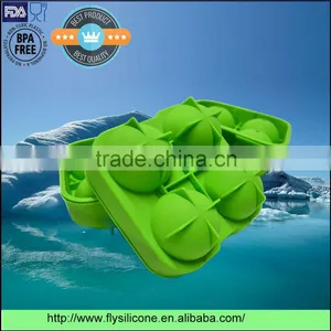 Promotional Gift Quick-freeze Perfect Sphere Premium Silicone Ice Ball Mold thumbnail-5