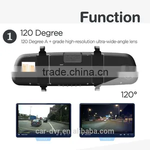 Promotion!!adavanced Night Vision1080p 2.7 Inch TFT G-sensor Motion Detect CE ROHS FCC Rearview Mirror Wifi Camera Car thumbnail-4