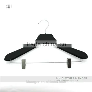 HH White Round Shoulder 17" Adult Man Woman Top Jacket Cloth Plastic Hangers thumbnail-5