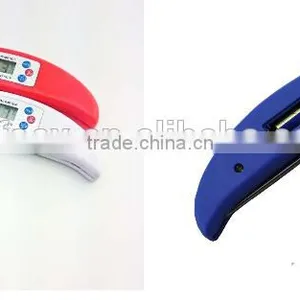 LCD Digital Probe Thermometer / BBQ Barbecue Meat Baking Thermometer / Folding Probe Thermometer thumbnail-5