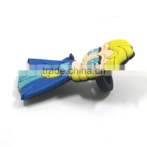 Customized Cute Cartoon Soft Pvc Silicone Rubber Finger Ring thumbnail-5