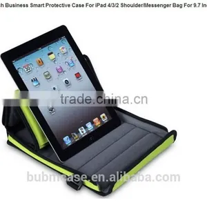 9.7 Inches BUBM Green Nylon Shoulder Bag Tablet PC thumbnail-3