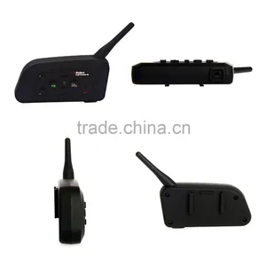 2016 V4 Motorcycle Bluetooth Intercom Helmet Headset Wireless Bluetooth Interphone 1200 Meters 4 Riders Full Duplex Talking thumbnail-6