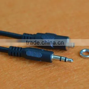 Dual Panel Mount 3.5 Stereo Female to Female Cable thumbnail-2