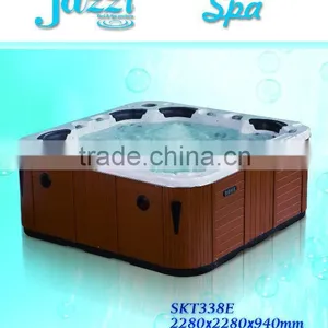 JAZZI Outdoor Freestanding Massage Hot Tub Sexy Massage Spa 338E thumbnail-1