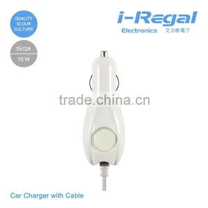 Factory Direct Sale Micro Usb Car Charger With Cable for IPhone IPad thumbnail-4