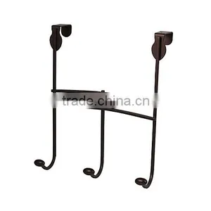 Metal Over Bathroom Door Hanging Hook and Over the Door Rack thumbnail-1