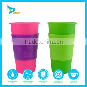 Unbreakable High Quality Silicone Collapsible Travel Mug thumbnail-1