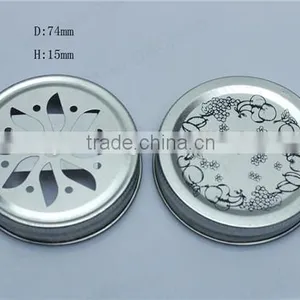 Eco-friendly Tinplate Metal Type Mason Jars Metal Lid thumbnail-1