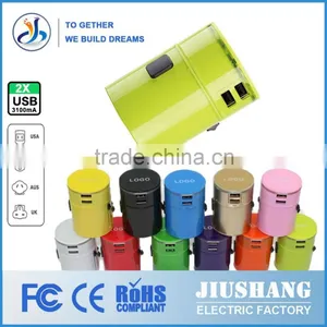 Double USB Travel Adapter and Converter thumbnail-2